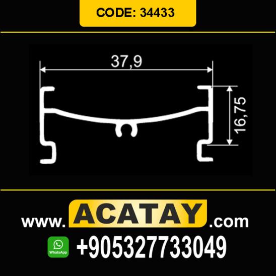 Aluminum Headrail 38mm